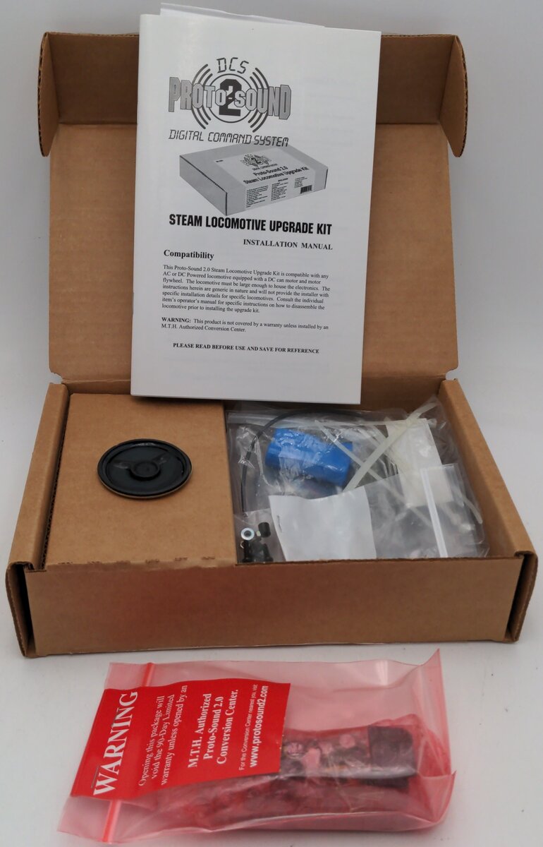 MTH 50-1901 Steam Locomotive ProtoSounds 2.0 Upgrade Kit LN/Box