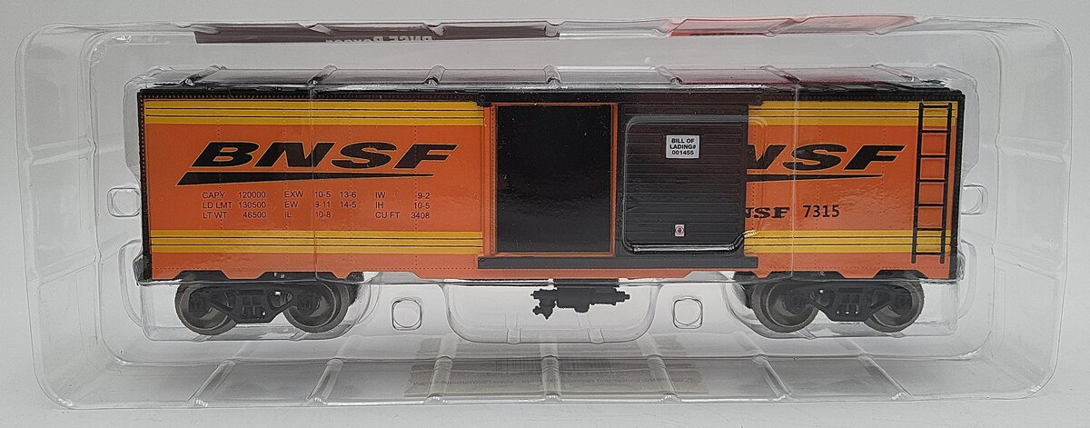 Menards 279-5786 O Gauge BNSF Boxcar #7315 NIB
