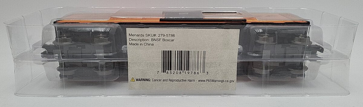 Menards 279-5786 O Gauge BNSF Boxcar #7315 NIB