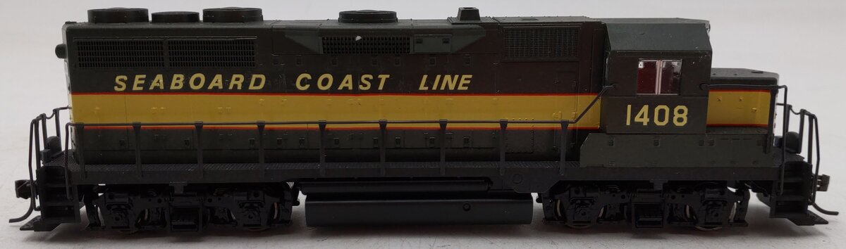 Kato 37-046 HO Scale Custom Painted Seaboard Coast Line Diesel Locomotive #1408/Box