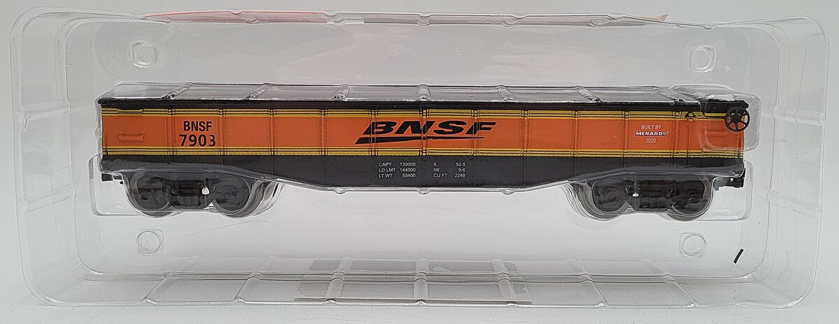 Menards 279-7026 O Gauge BNSF Gondola Car #7903 NIB