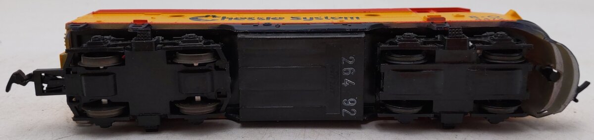 Life Like 7233 HO Chessie System B & O F-7 Diesel Locomotive #4472 EX/Box