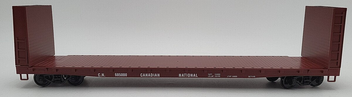 Weaver 685000 CN Bulkhead Flat Car 2-Rail EX/Box