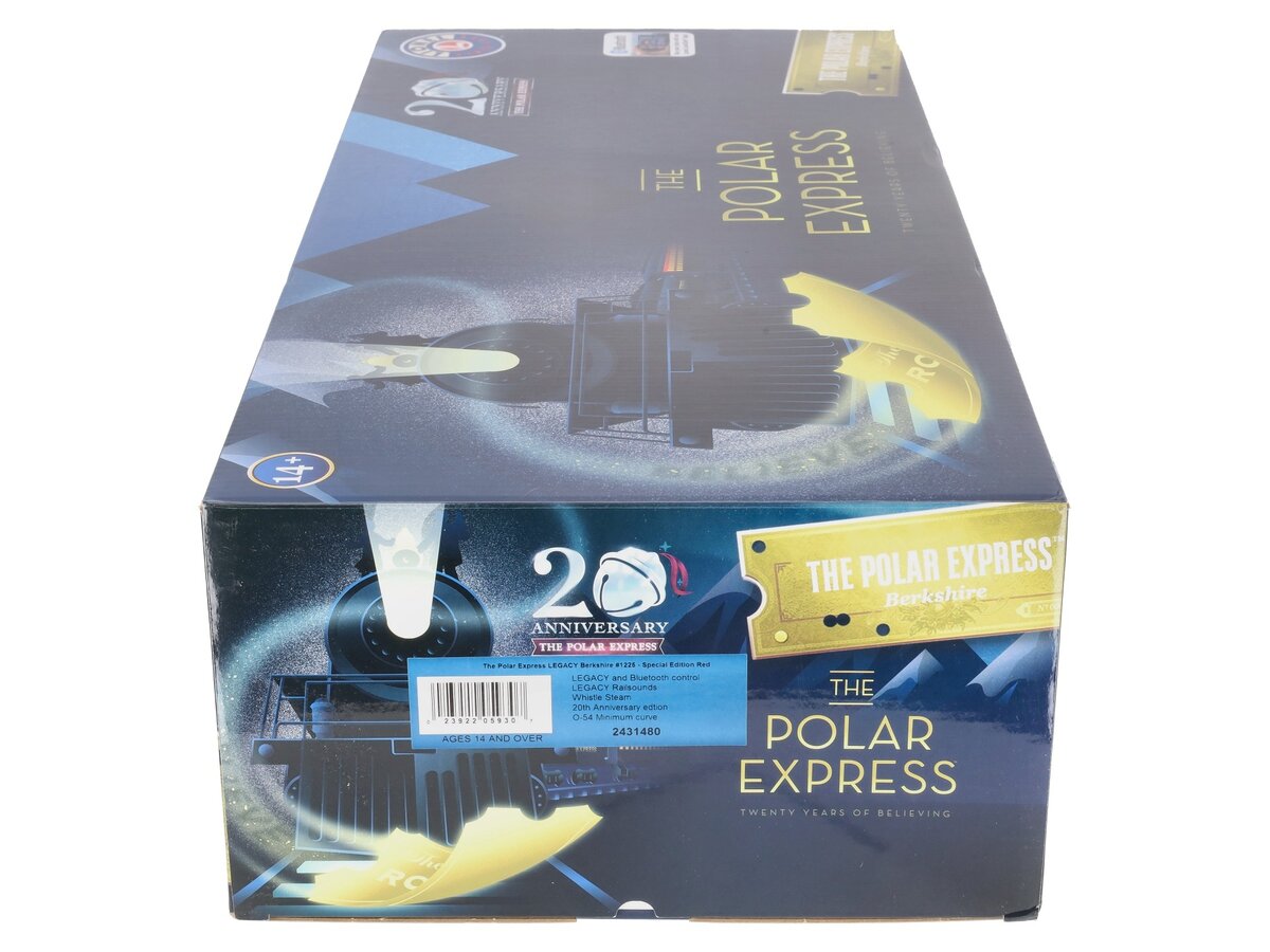 Lionel 2431480 O The Polar Express Berkshire Steam Loco & Tender #1225 w LEGACY EX/Box