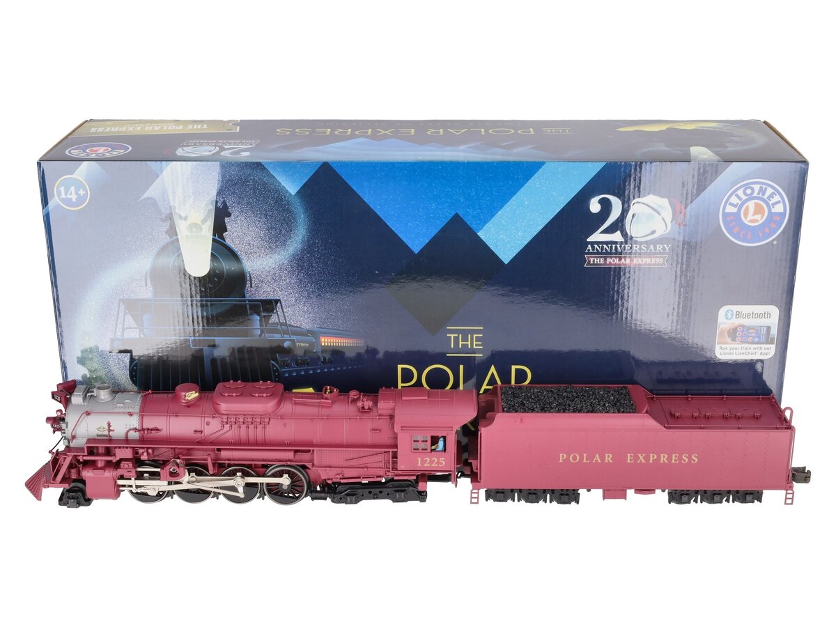 Lionel 2431480 O The Polar Express Berkshire Steam Loco & Tender #1225 w LEGACY EX/Box
