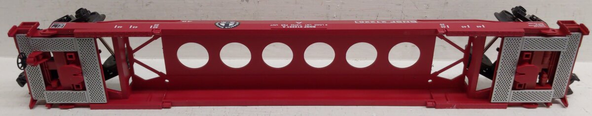 MTH 30-7644 O Gauge BNSF Husky-Stack Car with Containers #212261 EX/Box