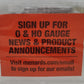 Menards 275-9155 O Gauge BNSF Ore Cars (2 Pack) #2453 and #2454 NEW