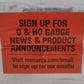 Menards 275-9155 O Gauge BNSF Ore Cars (2 Pack) #2321 and #2322 NEW