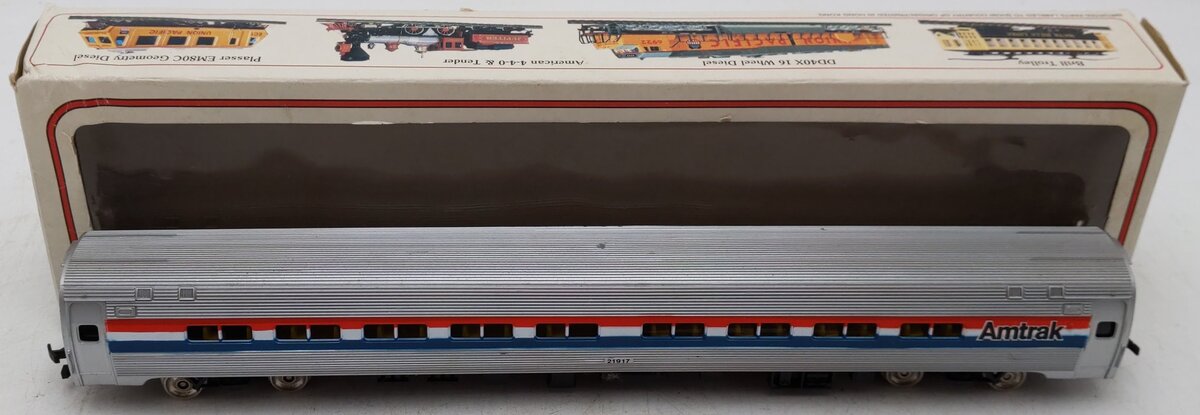 Bachmann 43-1022-05 HO Amtrak 85' Budd Fleet Coach #21917 EX/Box