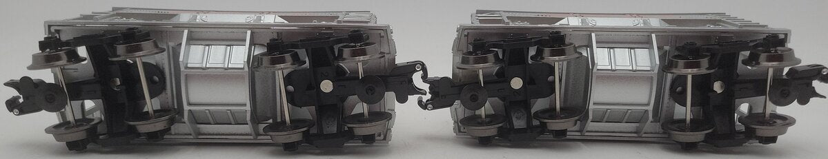 Menards 275-9155 O Gauge BNSF Ore Cars #2109/#2110 (2 Pack) EX