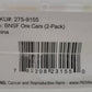 Menards 275-9155 O Gauge BNSF Ore Cars #2109/#2110 (2 Pack) EX