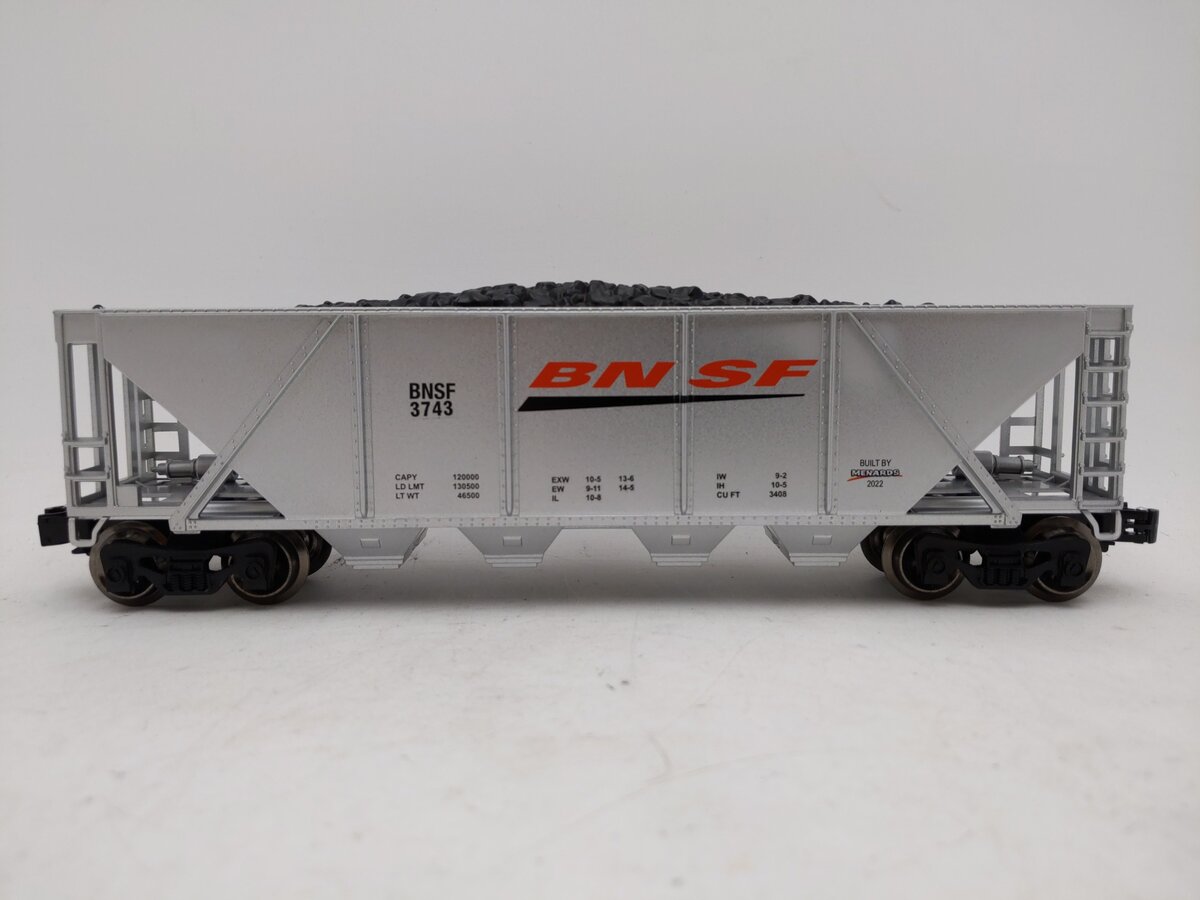 Menards 279-8944 O Gauge BNSF Coal Hopper Car #3743 LN/Box