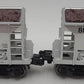 Menards 275-9155 O Gauge BNSF Ore Cars #2089/#2090  (2 Pack) EX