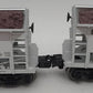Menards 275-9155 O Gauge BNSF Ore Cars #2089/#2090  (2 Pack) EX