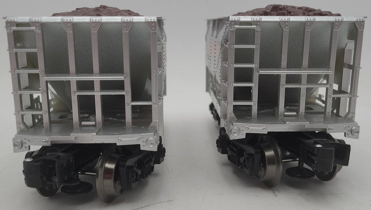 Menards 275-9155 O Gauge BNSF Ore Cars #2089/#2090  (2 Pack) EX