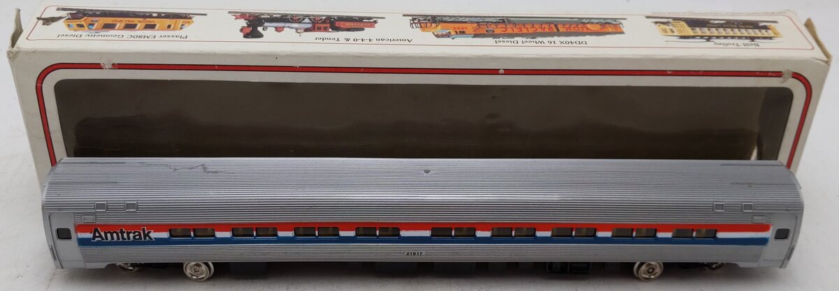 Bachmann 72205 HO Amfleet Lighted 85' Streamliner Coach EX/Box