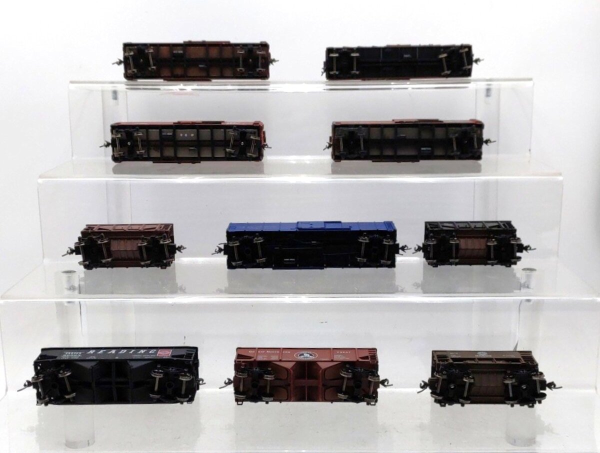 Athearn & Other HO Scale Assorted Freight Cars [10] VG