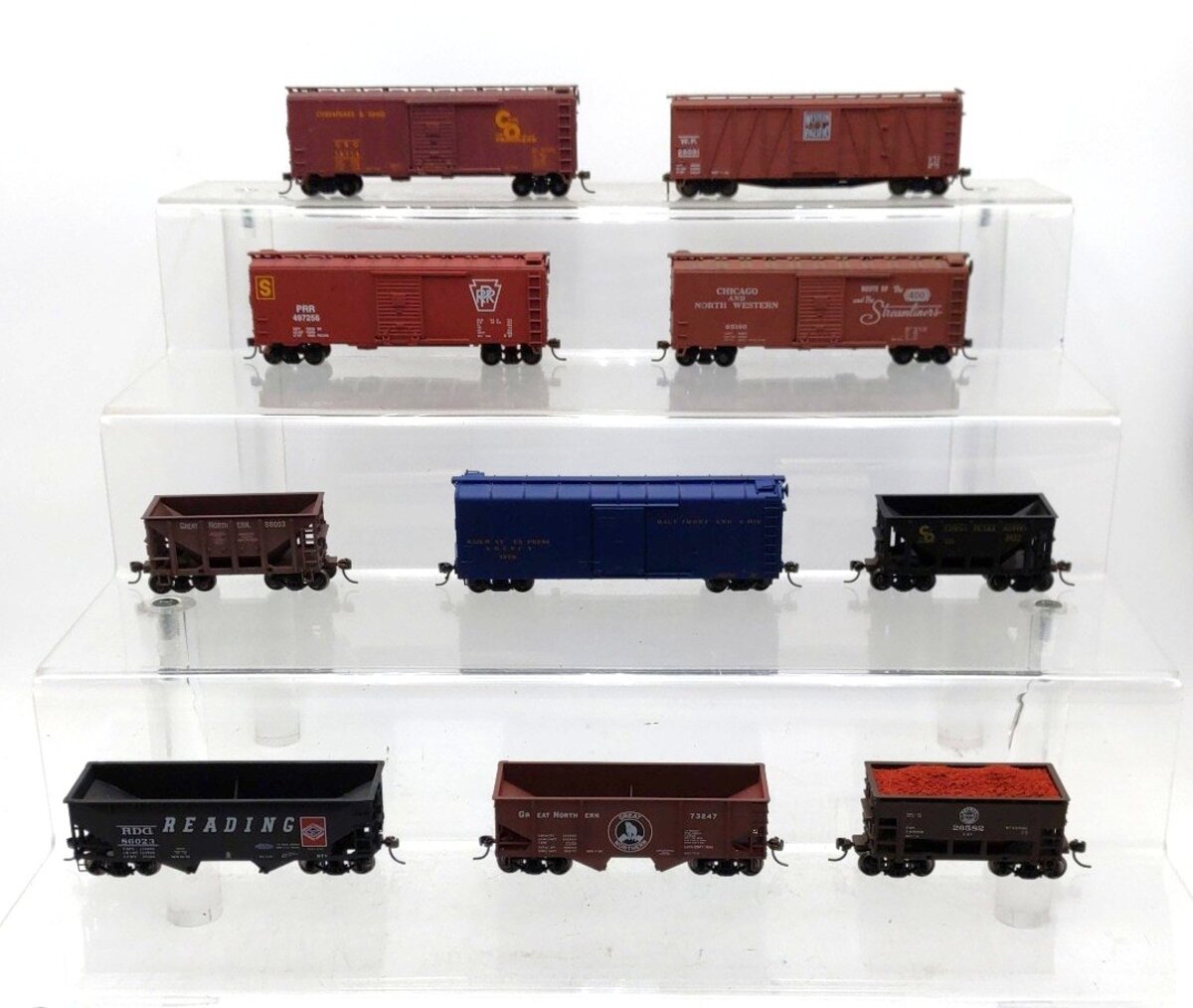 Athearn & Other HO Scale Assorted Freight Cars [10] VG