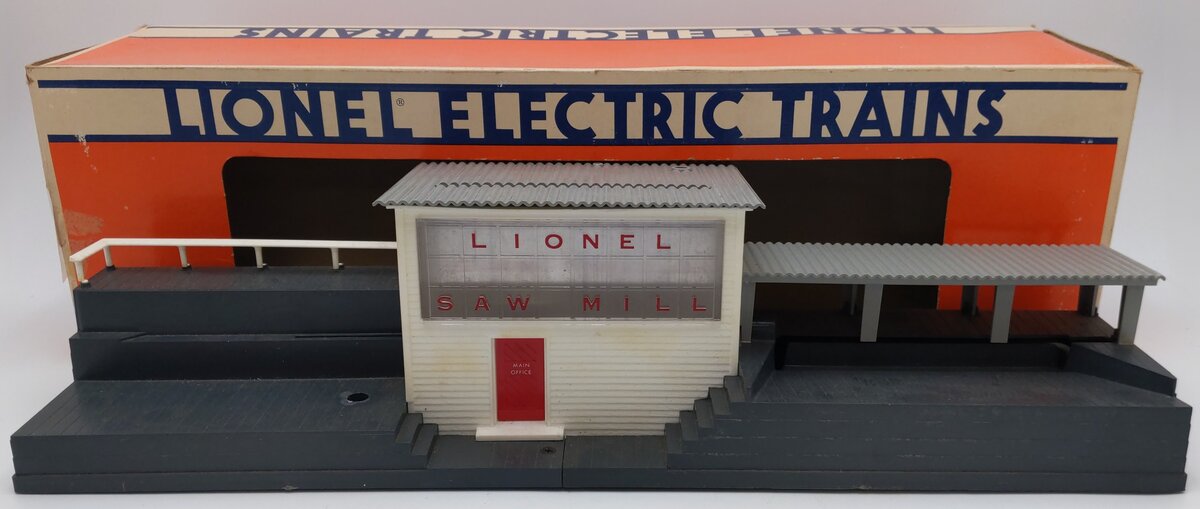Lionel 6-2301 O Gauge Operating Sawmill/Box