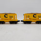 Menards 275-9159 O Chessie Ore Cars (2-Pack) #4293, #4294 LN/Box