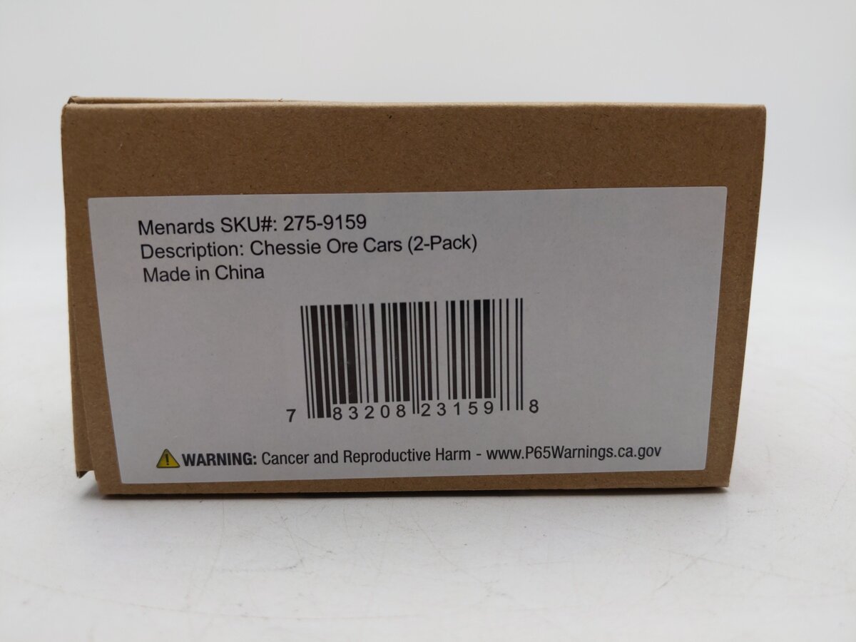 Menards 275-9159 O Chessie Ore Cars (2-Pack) #4293, #4294 LN/Box