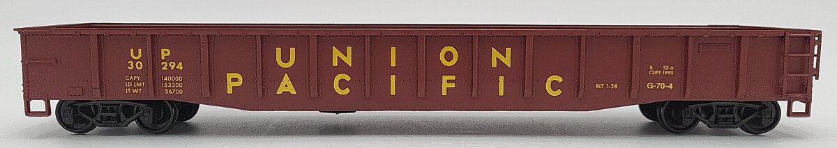 Peterson O Scale 30294 UP Gondola 2-Rail EX
