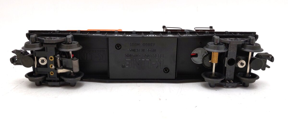 K-Line K721-1031 O Modern Amtrak Search Light Flat Car #1031 LN/Box