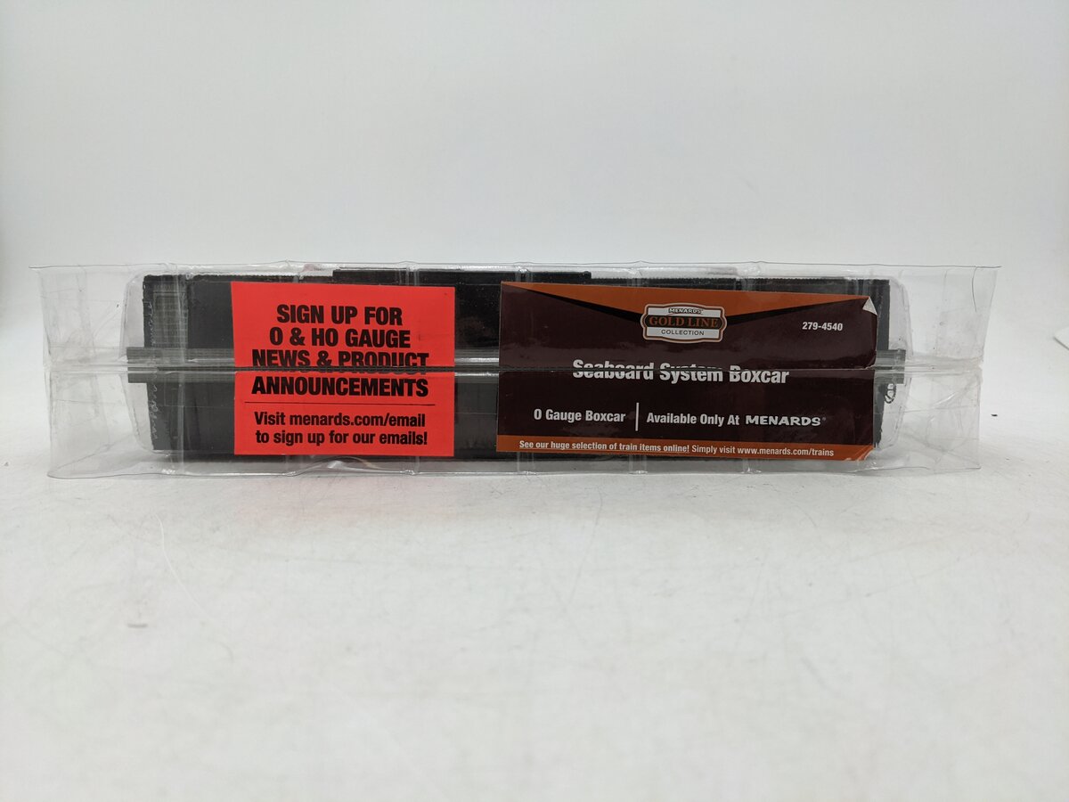 Menards 279-4540 O Gauge Seaboard System (SBD) Boxcar #14848 NIB