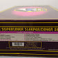 MTH 20-6539 O Amtrak 3 Stripe SuperLiner Slpr/Diner Passenger Car Set (Set of 2) EX/Box