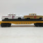 Lionel 6-19423 O Gauge Lionel Circle-L Racing Flatcar with Stock Car Load #6424 EX/Box
