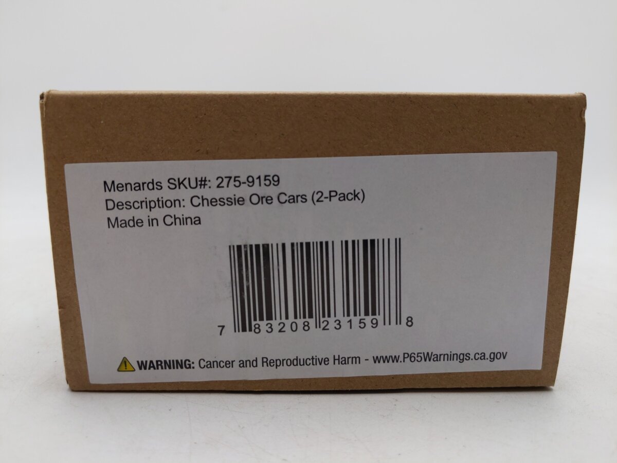 Menards 275-9159 O Chessie Ore Cars (2-Pack) #4981, #4982 LN/Box