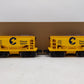 Menards 275-9159 O Chessie Ore Cars (2-Pack) #4981, #4982 LN/Box