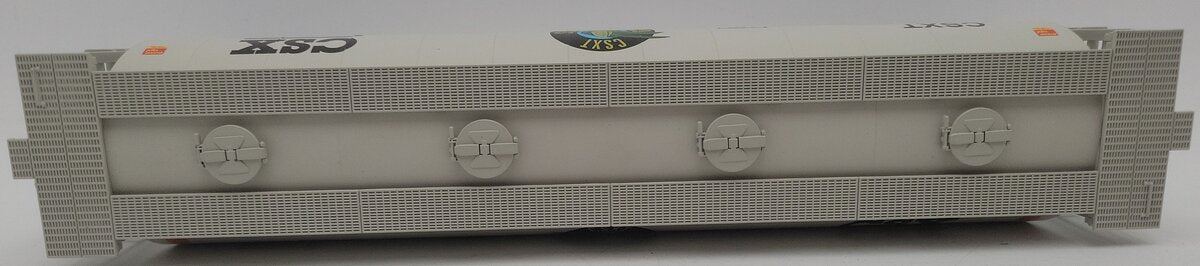 MTH 30-75521 O CSX RailKing 4-Bay Cylindrical Hopper Car #265105 EX/Box