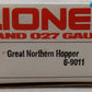 Lionel 6-9011 O Gauge Great Northern 2-Bay Hopper EX/Box