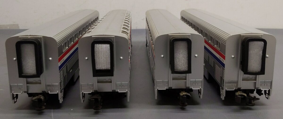 MTH 20-6524 O Gauge Amtrak Superliner Passenger Car Set LN/Box