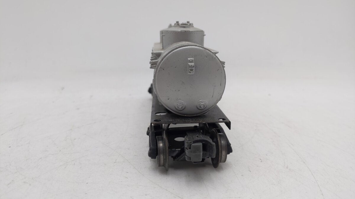 Lionel 6465 Vintage O Silver Sunoco Double Dome Tank Car w/ Steps EX/Box