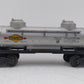 Lionel 6465 Vintage O Silver Sunoco Double Dome Tank Car w/ Steps EX/Box