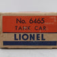 Lionel 6465 Vintage O Silver Sunoco Double Dome Tank Car w/ Steps EX/Box