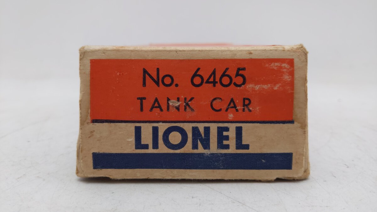 Lionel 6465 Vintage O Silver Sunoco Double Dome Tank Car w/ Steps EX/Box