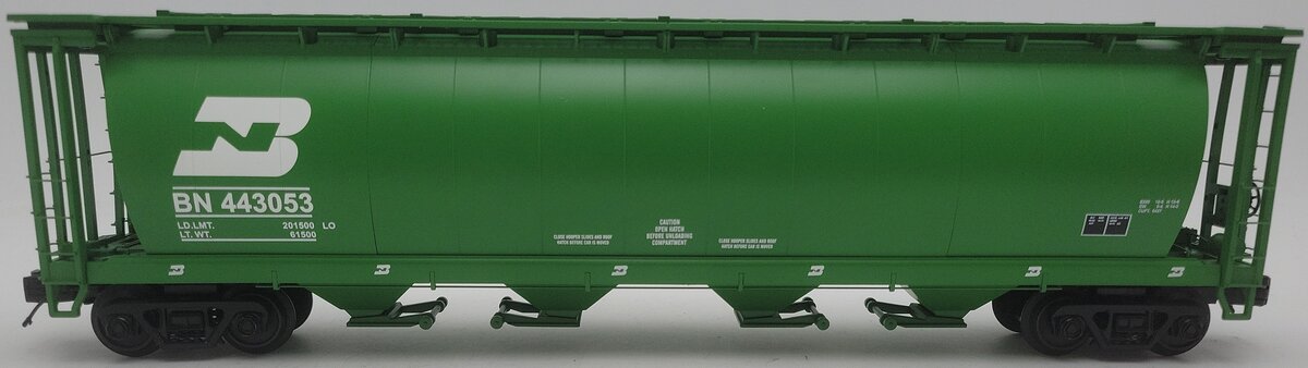 MTH 20-97643 O Gauge Burlington Northern 100 Ton Hopper Car #443053 EX/Box