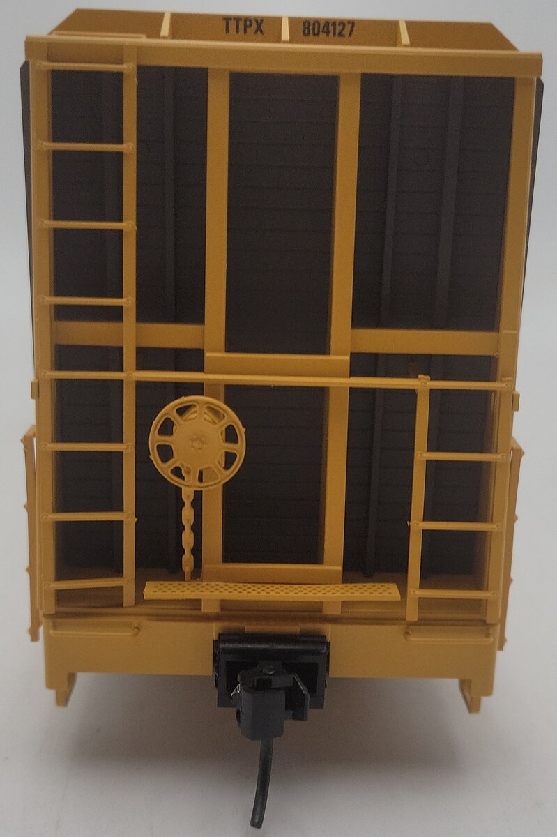 Atlas 2002664-4 O TTX Bulkhead Flat Car #804127 (2-Rail) EX/Box