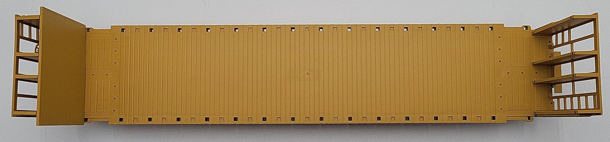 Weaver U2709 O Gauge Union Pacific Bulkhead Flatcar 2-Rail EX