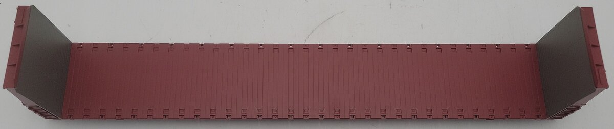 Atlas 2001751-4 O Scale BNSF Bulkhead Flat Car #546056 (2-Rail) EX/Box