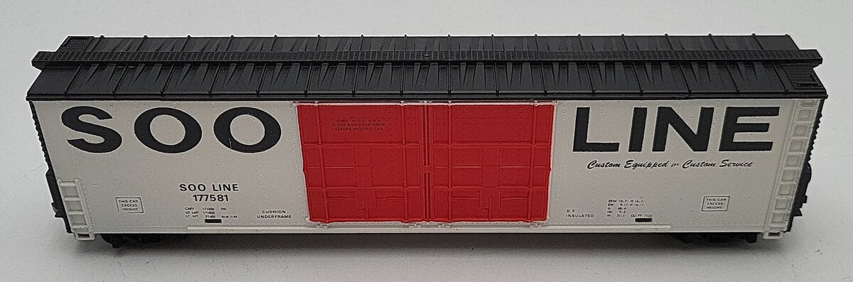 Tyco 356B HO Scale SOO Line Boxcar #177581 LN/Box