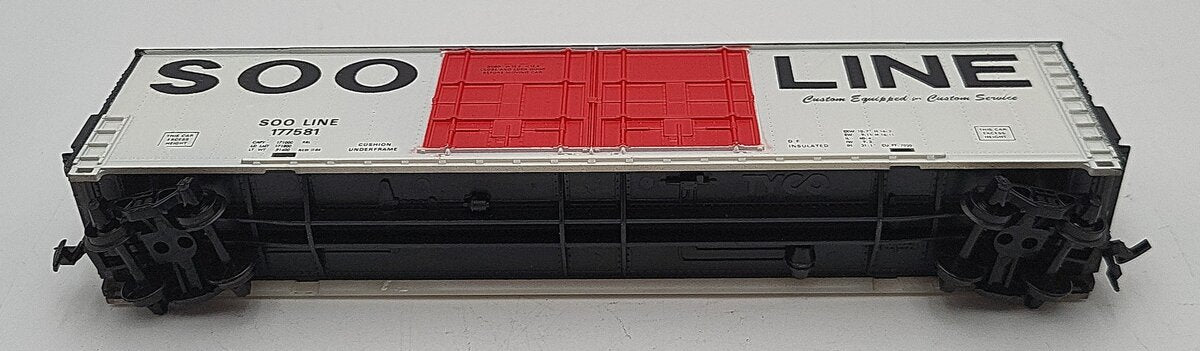 Tyco 356B HO Scale SOO Line Boxcar #177581 LN/Box
