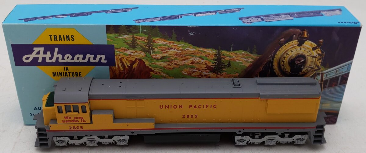 Athearn 3432 HO Scale Union Pacific U28C Dummy Diesel Locomotive #2802 EX/Box