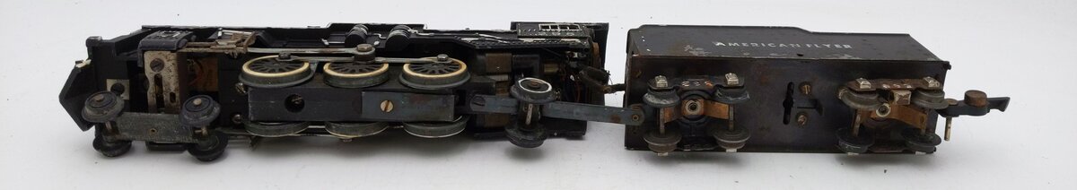 American Flyer 295 4-6-2 Vintage S Pacific Steam Locomotive & Tender EX