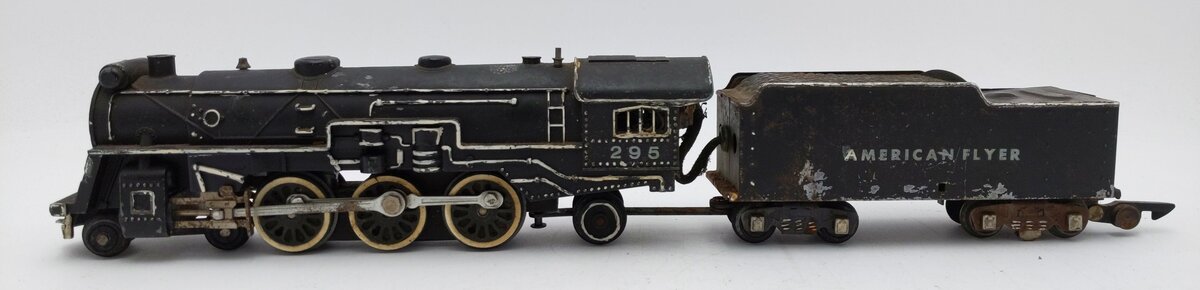 American Flyer 295 4-6-2 Vintage S Pacific Steam Locomotive & Tender EX