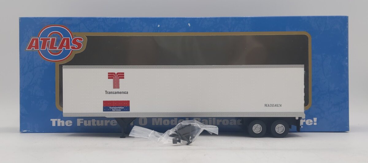 Atlas 8959-2 O Scale 45' Transamerica Trailer #654624 NIB
