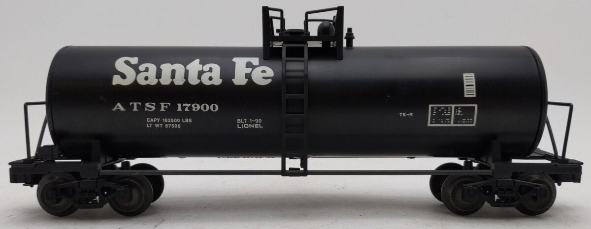 Lionel 6-17900 O Gauge Santa Fe Unibody Single Dome Tank Car #17900 EX/Box